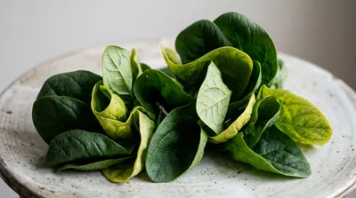 Close Fresh Spinach Leaves Abstract Wallpaper 4K 5502x3070 Close-up, Ultrawide, 4k