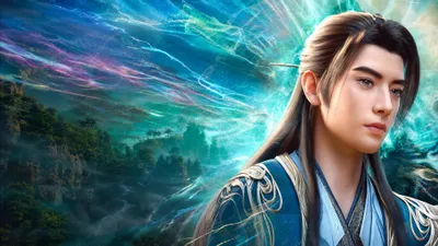 Portrait Long Haired Young Nature Wallpaper 4K 3838x2158 Long-haired, Ultrawide, QHD