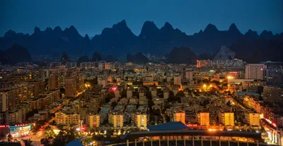China Yangshuo Man World Wallpaper 4K 5791x3000 China, Yangshuo, Man, Made, City, Hd, Desktop, Wallpaper, Brown, Ultrawide, 4K