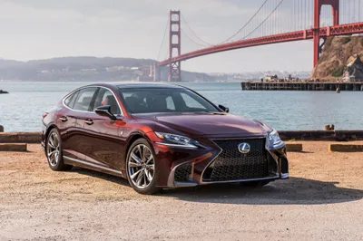 Maroon Lexus Sedan Golden Gate Cars Wallpaper 4K 4096x2734 Maroon, Lexus, Ls, Sedan, Parked, By, The, Golden, Gate, Bridge, Ultra, Desktop, White, Landscape, 4K