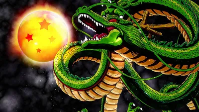 Bold Shenron Wallpaper Wallpaper 4K, Space category