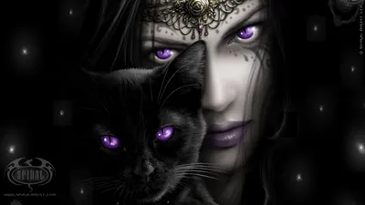 Misty Gothic Wallpaper Wallpaper 4K, Black/Dark category