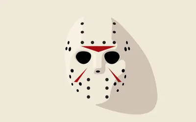 Minimalist Iconic Hockey Mask Minimal Wallpaper 4K 3840x2400 Minimalist, 4K, Ultra, Hd, Desktop, Wallpaper, Featuring, The, Iconic, Hockey, Mask, 1980, White, Ultrawide