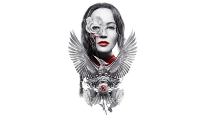 Crisp Stylized Wallpaper Games Wallpaper 4K 1920x1080 Hd, Pc, Wallpaper, Stylized, Katniss, Everdeen, From, The, Hunger, Games, Mockingjay, Part, White, Ultrawide, Full HD