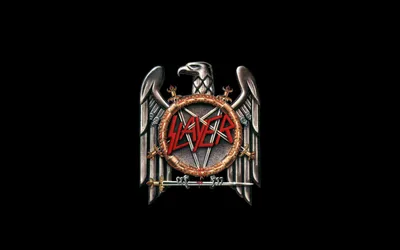 Iconic Slayer Logo Wallpaper 4K, Abstract category