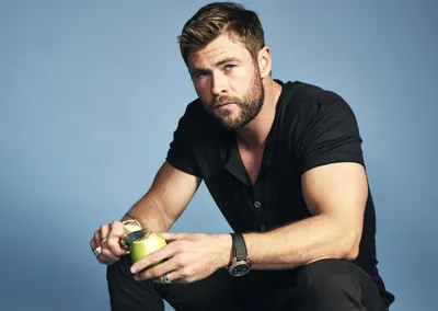 Epic Blue Wallpaper Abstract Wallpaper 4K 2200x1562 Blue, Eyes, Beard, Australian, Actor, Celebrity, Chris, Hemsworth, Desktop, Gray, Landscape, Full HD