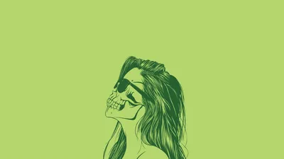 Dreamy Artistic Wallpaper Abstract Wallpaper 4K 1920x1080 Hd, Wallpaper, Featuring, An, Artistic, Rendition, Of, A, Person, Skull, Overlay, Half, Gray, Pink, Ultrawide, Full HD