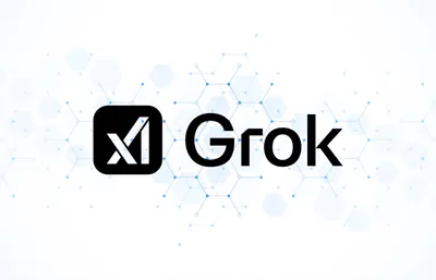 Grok Logo Backdrop Interconnected Hexagons Technology Wallpaper 4K 1920x1234 Hd, Desktop, Wallpaper, Featuring, The, Grok, Logo, Set, Against, Backdrop, Interconnected, Hexagons, White, Black, Ultrawide, Full HD