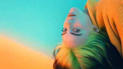 General Wallpaper 3838x2158 Gradients Wallpaper 4K 3838x2158 Upside-down, Neon, Green-and-black, Hair, Teal-to-peach, Ultrawide, QHD