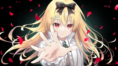 Yue Arifureta Shokugyou Abstract Wallpaper 4K 2560x1440 Yue, (arifureta, Shokugyou, De, Sekai, Saikyou), Anime, 2k, Quad, Blonde, White, Ultrawide, QHD