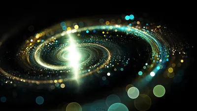 Misty Artistic Wallpaper Space Wallpaper 4K 1920x1080 Hd, Desktop, Wallpaper, Featuring, An, Artistic, Representation, Of, Glittering, Galaxy, Circular, Formation, White, Gray, Ultrawide, Full HD