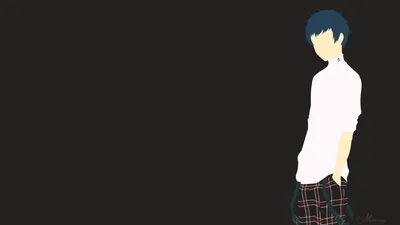 Yuuki Mishima Persona Abstract Wallpaper 4K 1920x1080 Yuuki, Mishima, From, Persona, 5, White, Teal, Ultrawide, Full HD