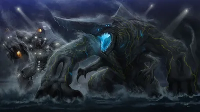 Dramatic Iconic Kaiju Wallpaper 4K, Abstract category