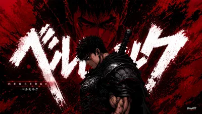 Guts Berserk Dark Armor His Black/Dark Wallpaper 4K 2558x1438 Blood-red, Full HD, Ultrawide