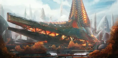Definition Depicting Futuristic Sci Wallpaper 4K, World category