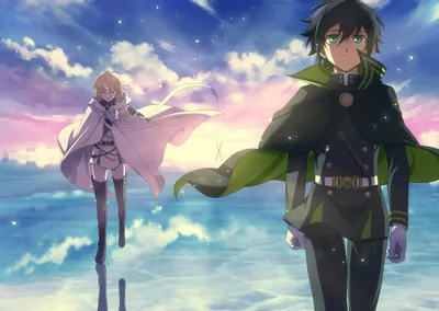 Anime Mikaela Hyakuya Ichir Nature Wallpaper 4K 2200x1564 Anime, Hd, Wallpaper, Featuring, Mikaela, Hyakuya, And, Yūichirō, Ichir, Seraph, End, Set, White, Gray, Landscape, Full HD