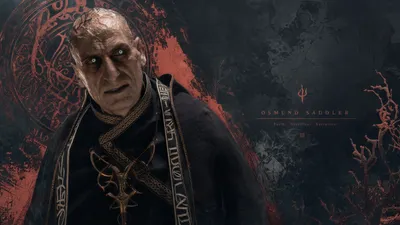 Osmund Saddler Menacing Black/Dark Wallpaper 4K 3838x2158 Priest-like, Ultrawide, QHD