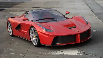 Red Laferrari Supercar Concrete Surface Cars Wallpaper 4K 1920x1080 Hd, Desktop, Wallpaper, Featuring, A, Red, Ferrari, Laferrari, Supercar, Parked, Concrete, Surface, Gray, Ultrawide, Full HD