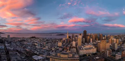 San Francisco Sunset Nature Wallpaper 4K 2048x997 San, Francisco, Sunset, Gray, Ultrawide, Full HD