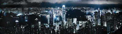 Crisp Hong Wallpaper World Wallpaper 4K 3200x900 Hong, Kong, Blue, Man, Made, City, Hd, Desktop, Gray, Ultrawide, QHD