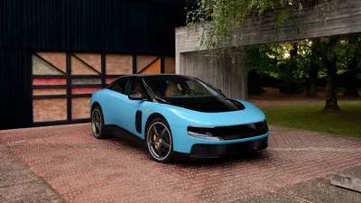 Light Blue Luce Cars Wallpaper 4K 3838x2158 Blue, High-detail, Ultrawide, QHD
