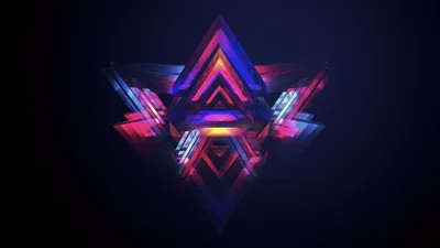 Gaming Abstract Cave Wallpaper 4K, Games category