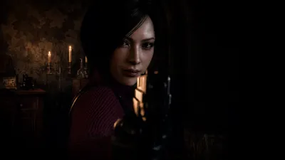 Resident Evil Dark Black/Dark Wallpaper 4K 3838x2158 Dark-haired, Room, Ultrawide, QHD