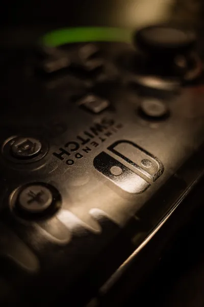 Close Nintendo Switch Controller Wallpaper 4K, Games category