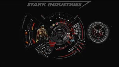 Futuristic Stark Industries Interface Iron Space Wallpaper 4K 1920x1080 Hd, Pc, Desktop, Wallpaper, Featuring, A, Futuristic, Stark, Industries, Interface, Iron, Man, Brown, Purple, Ultrawide, Full HD
