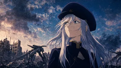 Eighty Six Anime World Wallpaper 4K 3838x2158 Silver-haired, Ultrawide, QHD