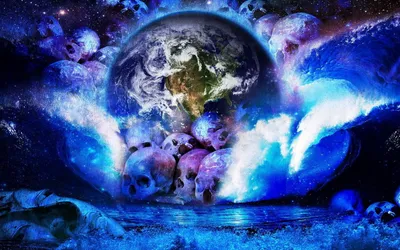 Space Themed Earth Surrounded Space Wallpaper 4K 1680x1050 Hd, Space-themed, Pc, Desktop, Wallpaper, Featuring, Earth, Surrounded, Glowing, Blue, Light, Dark, White, Red, Ultrawide
