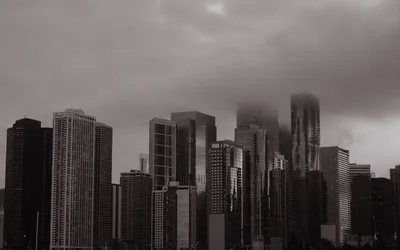 Serene Skyscraper Wallpaper World Wallpaper 4K 1920x1200 Skyscraper, Skyline, Man, Made, City, Hd, Desktop, Wallpaper, Gray, Ultrawide, Full HD