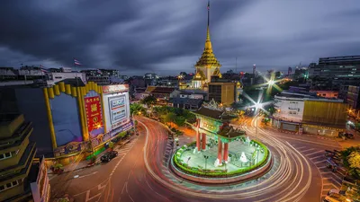 Radiant Bangkok Wallpaper Abstract Wallpaper 4K 1920x1080 Bangkok, Thailand, Brown, Gray, Ultrawide, Full HD