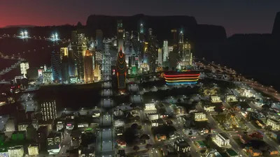 Skyscraper City Video Game World Wallpaper 4K 1920x1080 Skyscraper, City, Video, Game, Cities:, Skylines, Hd, Desktop, Gray, Brown, Ultrawide, Full HD