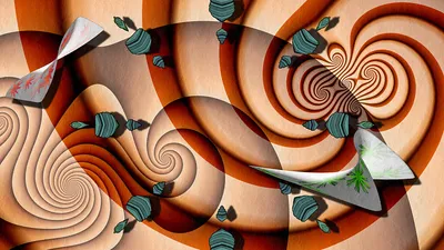 Abstract Fractal Design Abstract Wallpaper 4K 1920x1080 Hd, Pc, Desktop, Wallpaper, Featuring, An, Abstract, Fractal, Design, Swirling, Brown, Beige, Pink, Gray, Ultrawide, Full HD