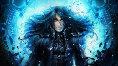Epic Sci Wallpaper Technology Wallpaper 4K 1920x1080 A, Striking, Sci-fi, Wallpaper, Featuring, Woman, With, Flowing, Hair, Set, Against, Vibrant, White, Pink, Ultrawide, Full HD