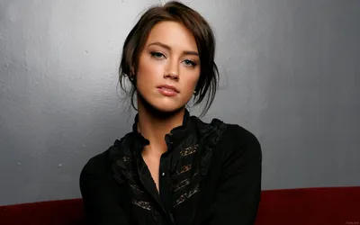 Celebrity Amber Heard Black/Dark Wallpaper 4K 1920x1200 Hd, Desktop, Wallpaper, Featuring, Celebrity, Amber, Heard, Against, Neutral, Gray, Dressed, Black, White, Ultrawide, Full HD