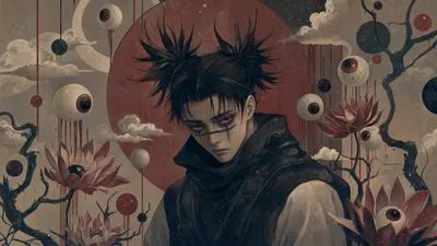 Choso Jujutsu Kaisen Brooding Space Wallpaper 4K 3838x2158 Ultrawide, QHD