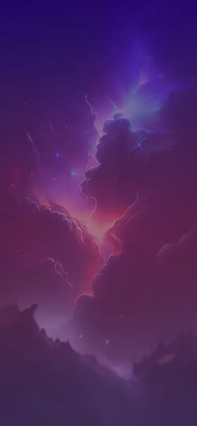 Galaxy Aesthetic Space Iphone Space Wallpaper 4K 1183x2560 Brown, Gray