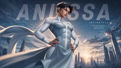 Anissa Invincible White Suit Nature Wallpaper 4K 3838x2158 Suit, Ultrawide, QHD