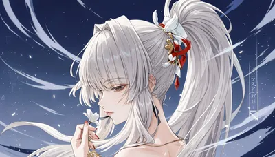 Hiyuki Wuthering Waves Space Wallpaper 4K 4342x2470 Hair, Tied, Ultrawide, 4k