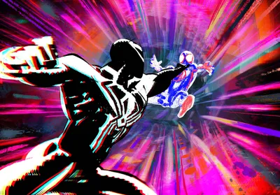 Movie Spider Man Abstract Wallpaper 4K 4198x2935 Spider-man, Spider-verse, Landscape, 4k