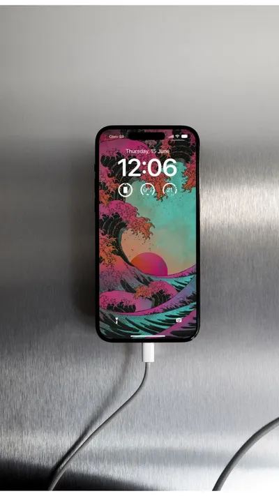 Iphone Aesthetic Wave Abstract Wallpaper 4K 900x1600 Gray