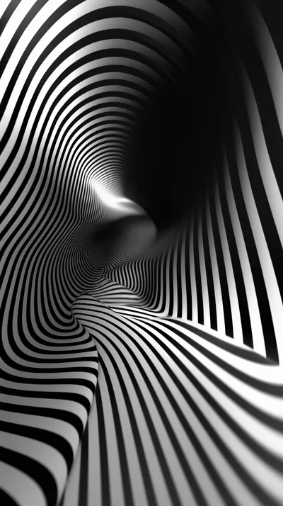 Black White Stripe Black/Dark Wallpaper 4K 2208x3941 Full HD, Portrait