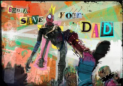 Movie Spider Man Abstract Wallpaper 4K 4198x2935 Spider-man, Spider-verse, Graffiti-style, Landscape, 4k