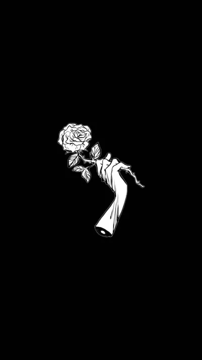 Black Aesthetic Iphone Com Wallpaper 4K, Black/Dark category