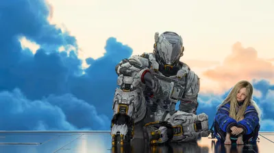 General Wallpaper 5502x3070 Space Wallpaper 4K 5502x3070 Blue, Coat, Ultrawide, 4k