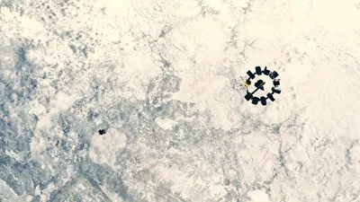 Serene Movie Wallpaper Space Wallpaper 4K 1920x1080 Hd, Pc, Desktop, Wallpaper, Featuring, A, Scene, From, Movie, Interstellar, Showing, Spacecraft, White, Ultrawide, Full HD