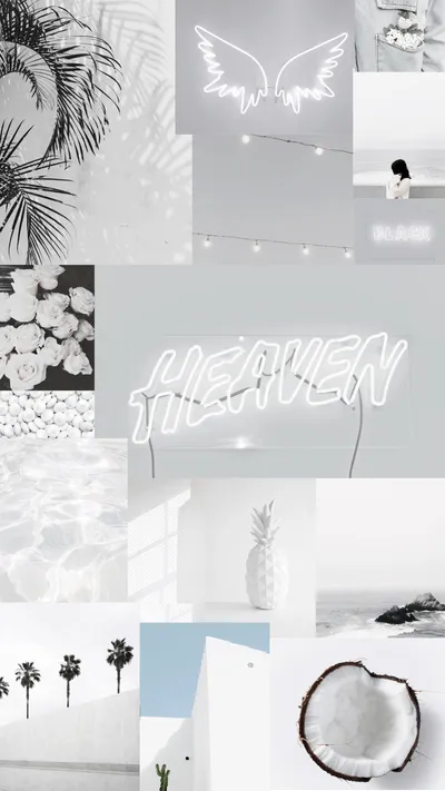 Aesthetic White Cave Iphone Abstract Wallpaper 4K 1242x2208 White