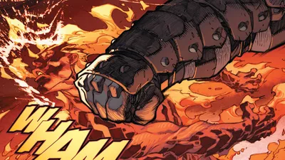 Inhuman Joe Madureira Abstract Wallpaper 4K 1988x1118 Inhuman, 2014, By, Joe, Madureira, White, Orange, Pink, Ultrawide, Full HD